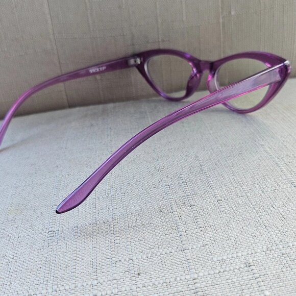 Zenni Optics Women Eyeglasses Frame Cat Eye Fuchsia Color Glasses Eye Wear - Picture 10 of 12